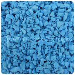 EPDM гранулы голубые