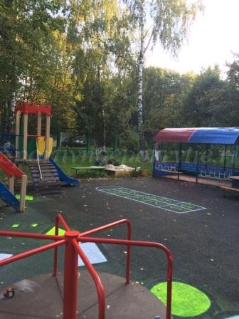 Покрытие из резиновой крошки в поселке Валуево