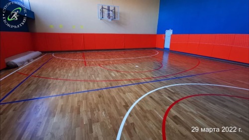 Разметка спортзала   