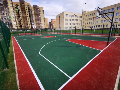 Разметка спортивных площадок