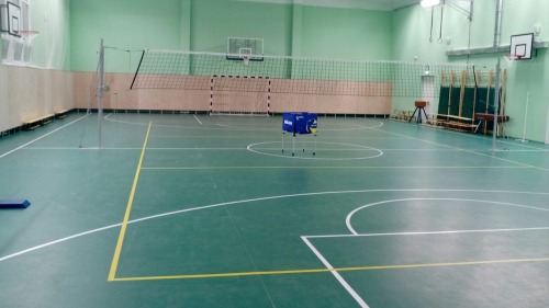 Разметка в спортивном зале г. Балашиха